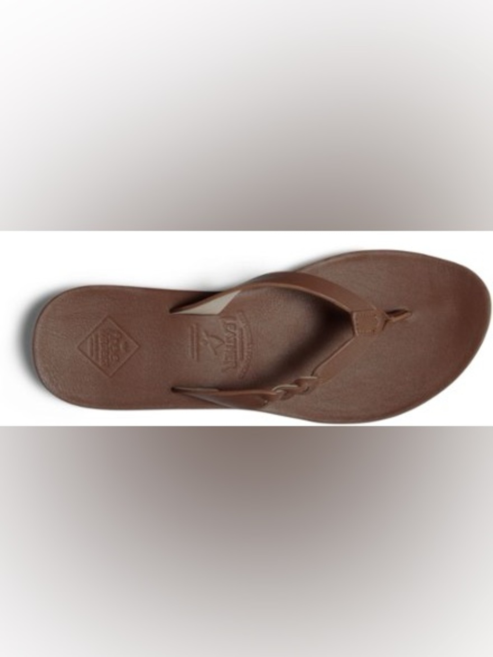 Womens FreeWater Braided Flip Flops Style Sedona leather